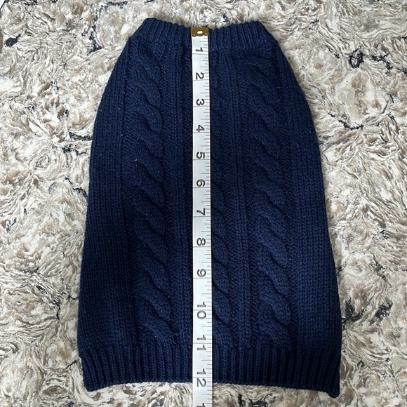Cable Knit Sweater for Dogs Size Small - Picture 4 of 5